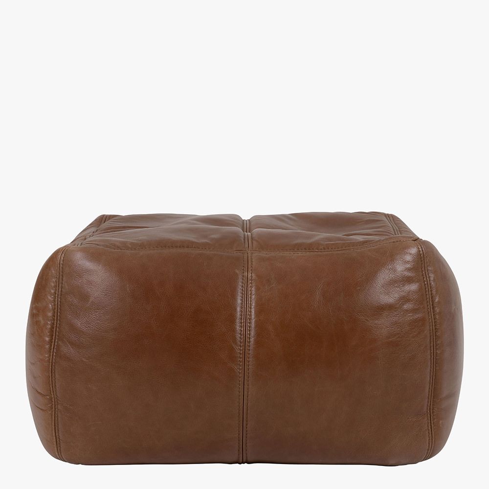 icon® Radley Real Leather Footstool
