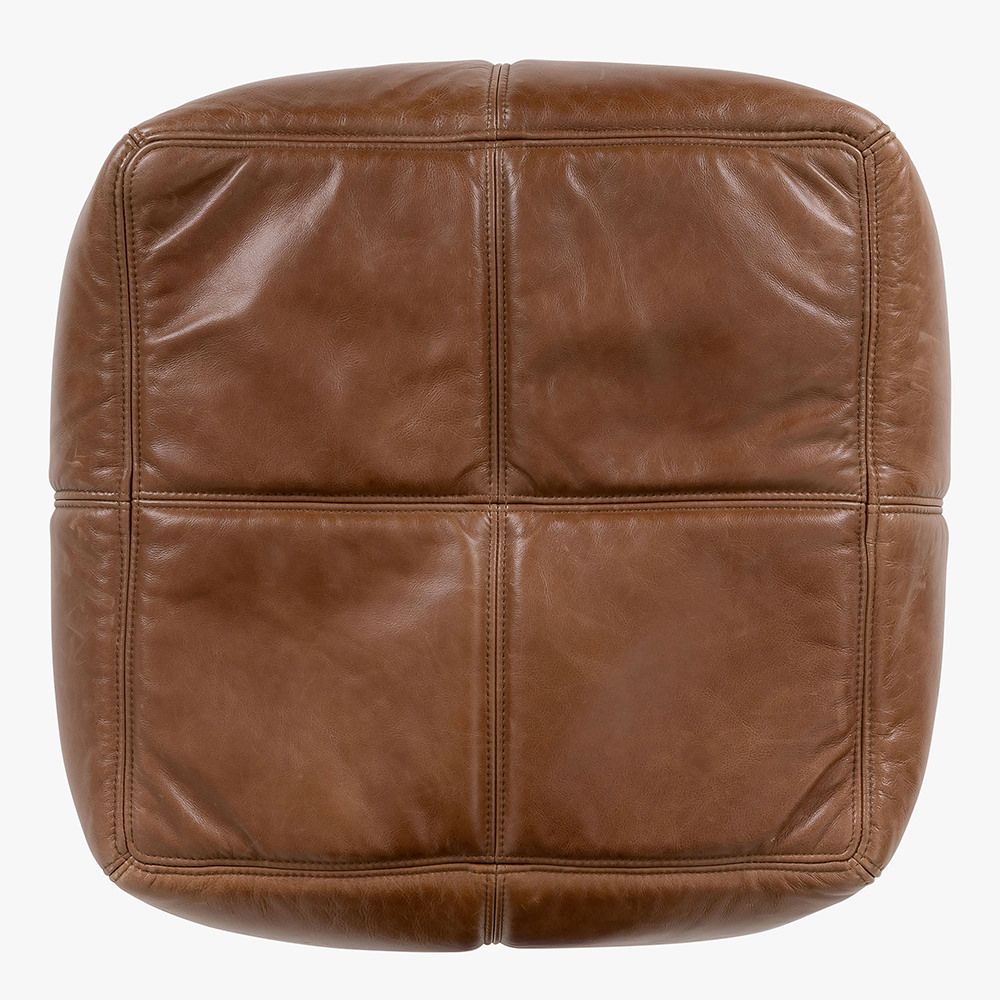 icon® Radley Real Leather Footstool