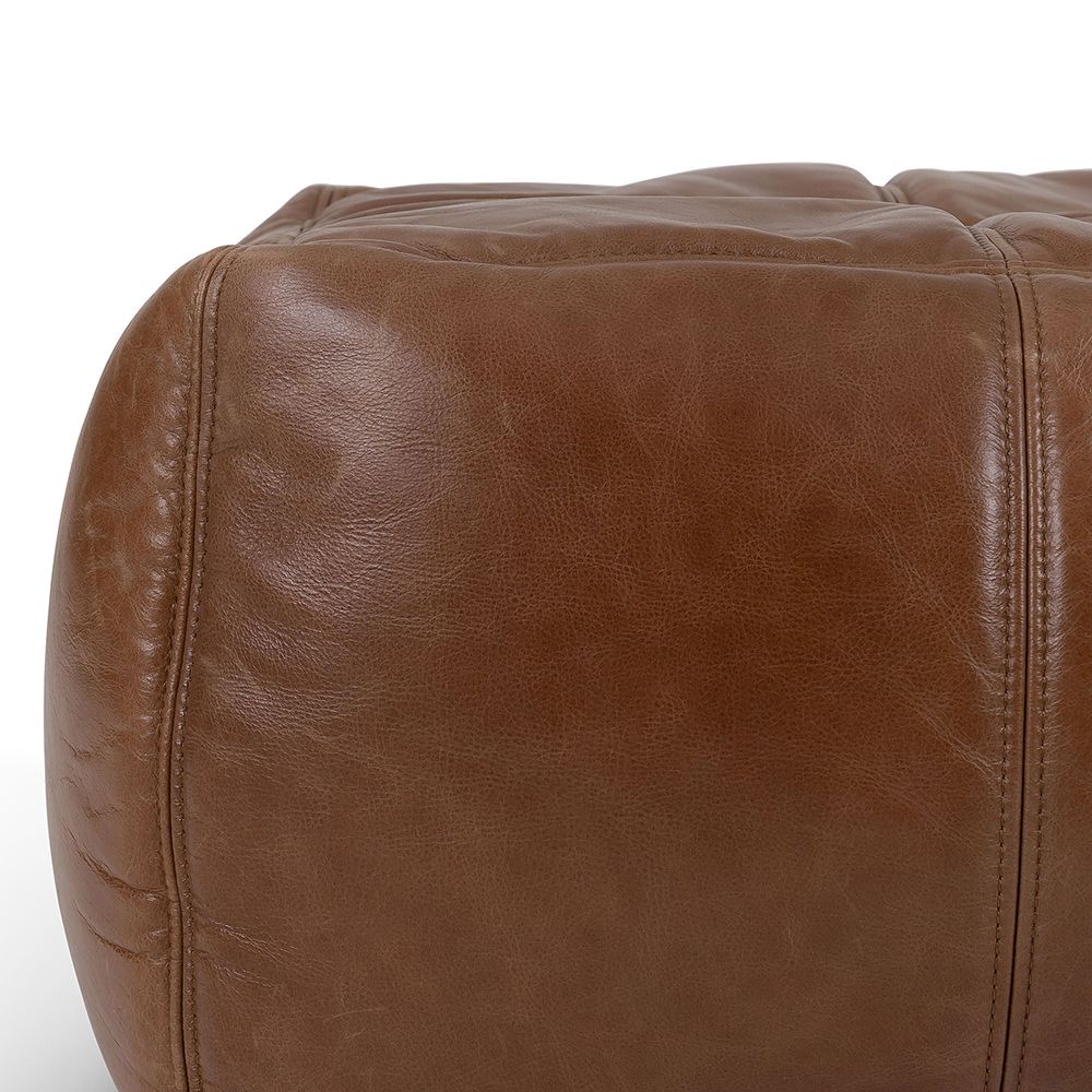 icon® Radley Real Leather Footstool