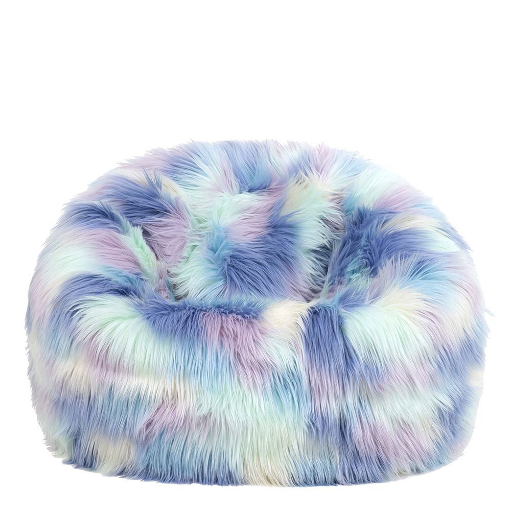 icon® Unicorn Faux Fur Bean Bag