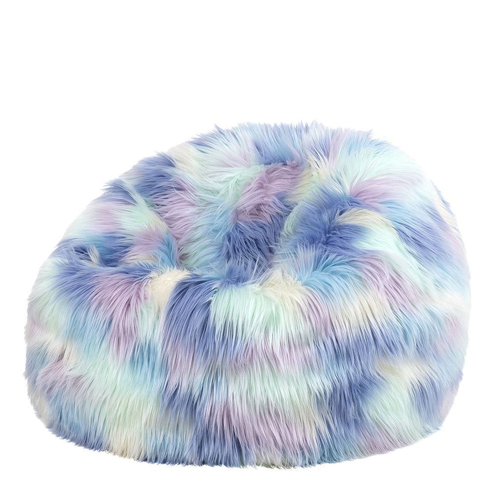 icon® Unicorn Faux Fur Bean Bag