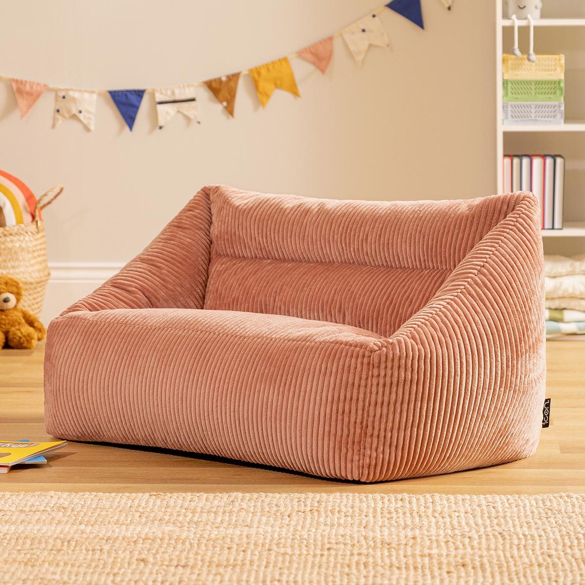 Kids Cecilia Corduroy Sofa Bean Bag