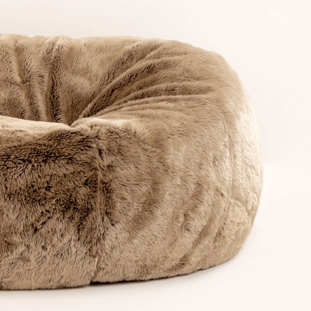 icon® Ottawa Two-seater Giant Faux Fur Bean Bag