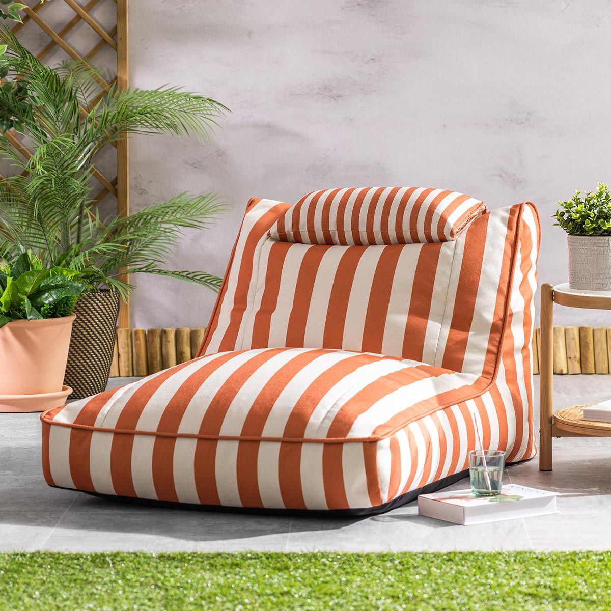 Nova Woven Lounger Bean Bag