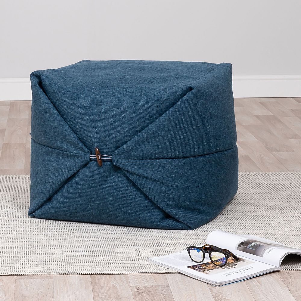 icon® Kami Origami Pouffe Folding Bean Bag Floor Cushion