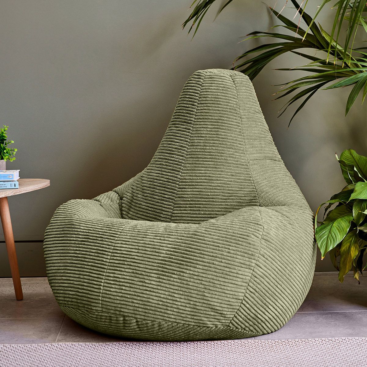 icon® Dalton Cord High Back Bean Bag Recliner
