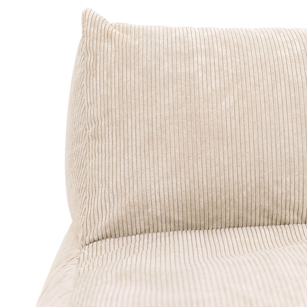 icon® Tetra Corduroy Modular Seat, Natural