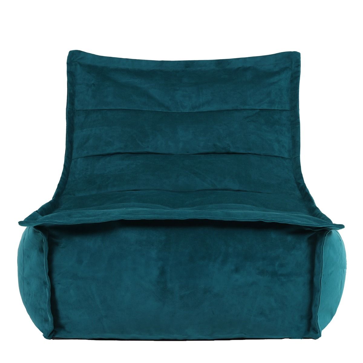 icon® Dolce Velvet Lounger Bean Bag, Teal
