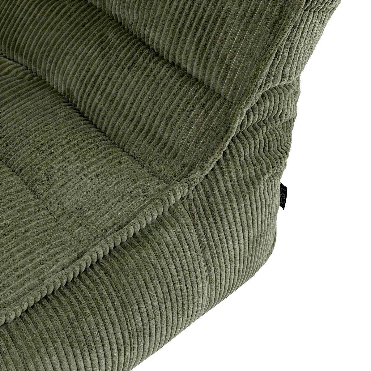 icon® Dolce Corduroy Scandi Lounger Bean Bag