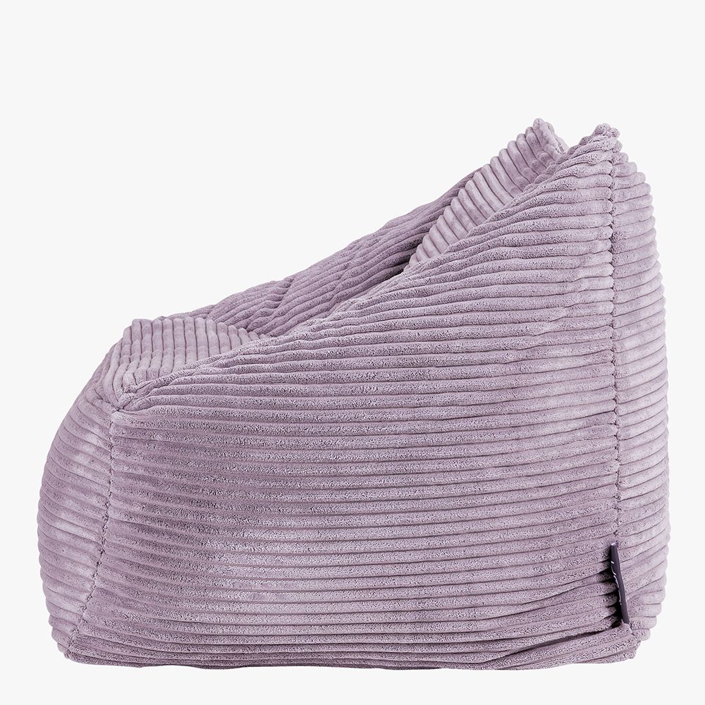 icon® Morgan Kids Cord Armchair Bean Bag, Lavender