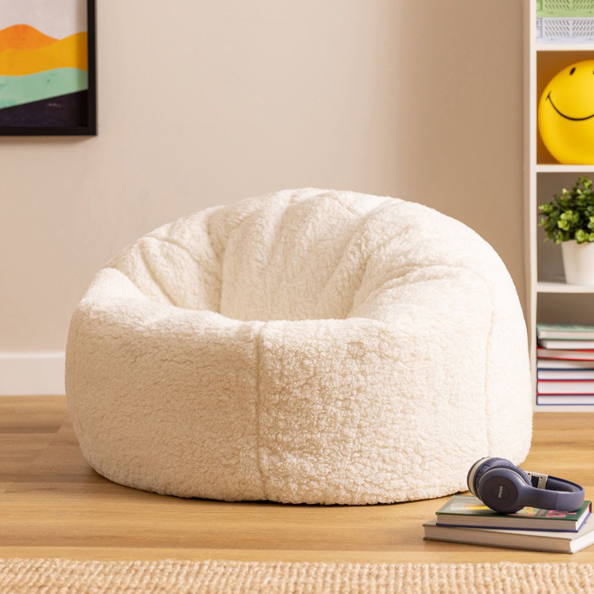 icon® Teen Kingston Teddy Fleece Classic Bean Bag
