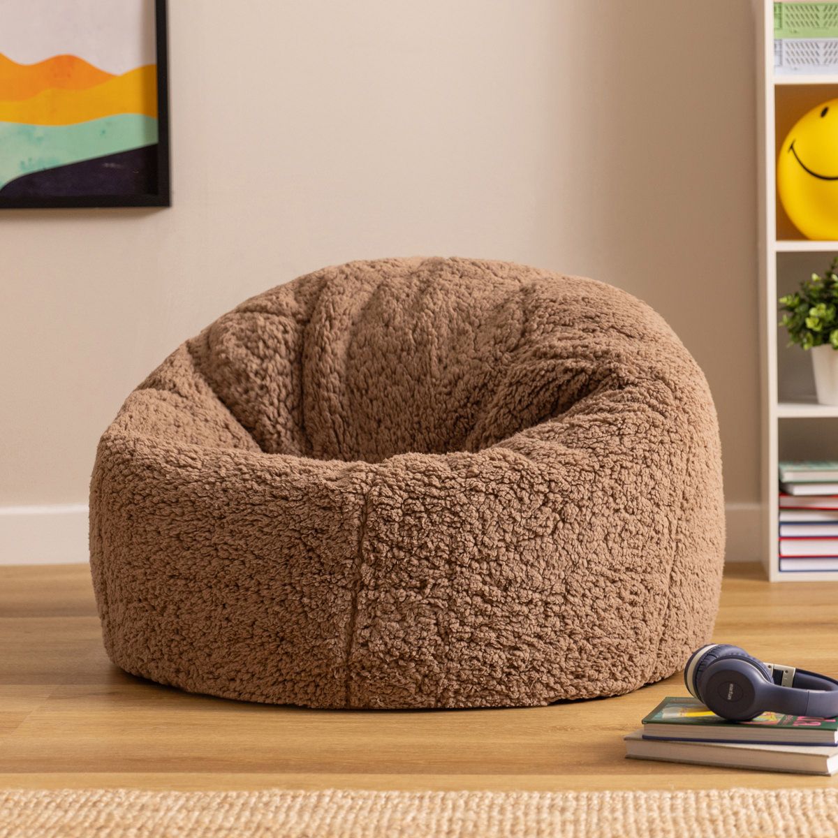 icon® Teen Kingston Teddy Fleece Classic Bean Bag