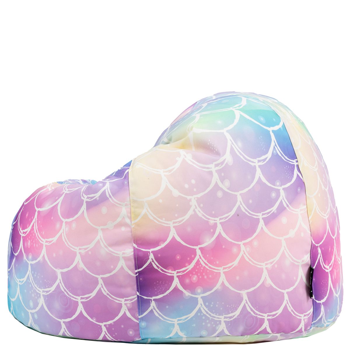 icon® Teen Ombre Mermaid Print Classic Bean Bag, Multicolour