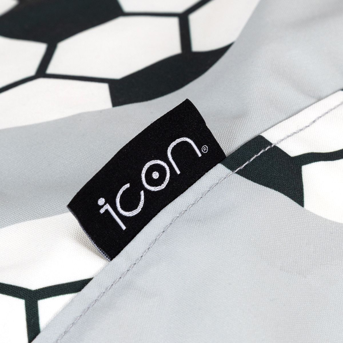 icon® Teen Football Print Classic Bean Bag, Multicolour