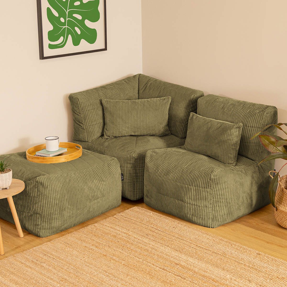 Noa Modular Bean Bag Sofa