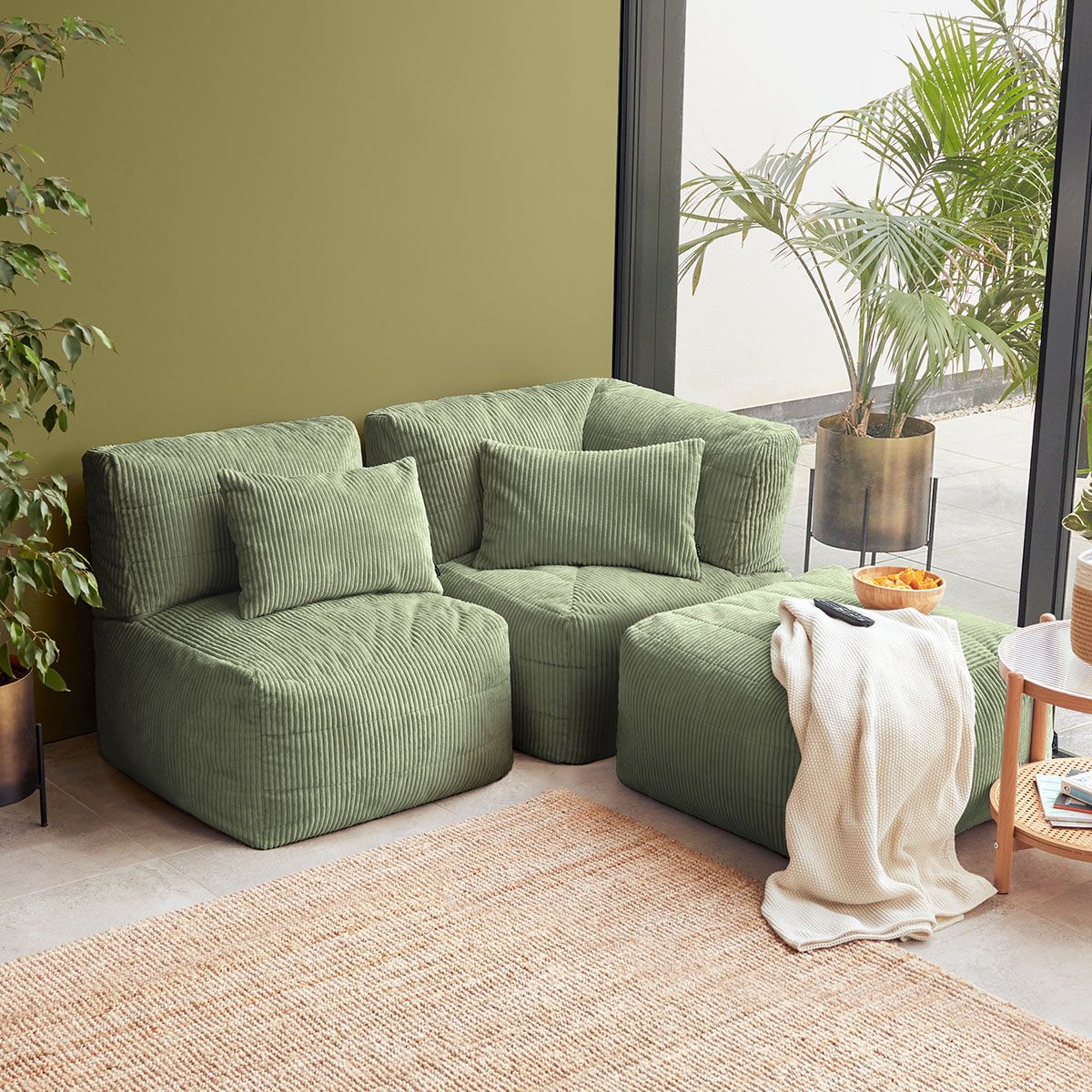 Noa Modular Bean Bag Sofa