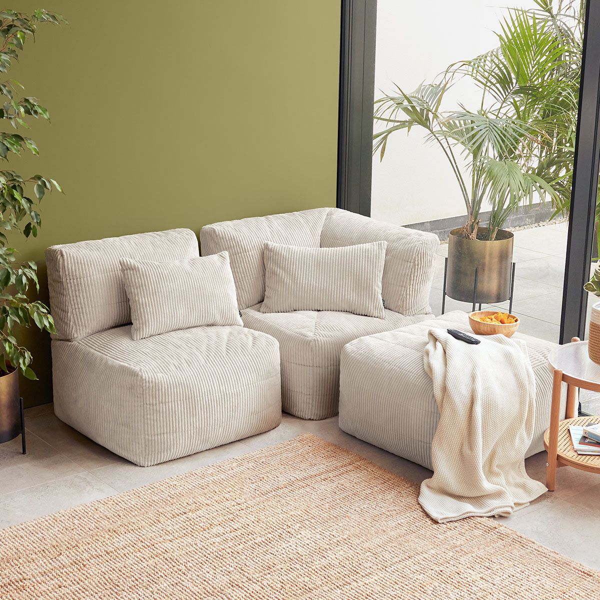 Noa Modular Bean Bag Sofa
