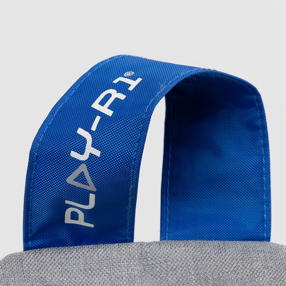 PLAY-R1 Meta Gaming Recliner Bean Bag, Grey