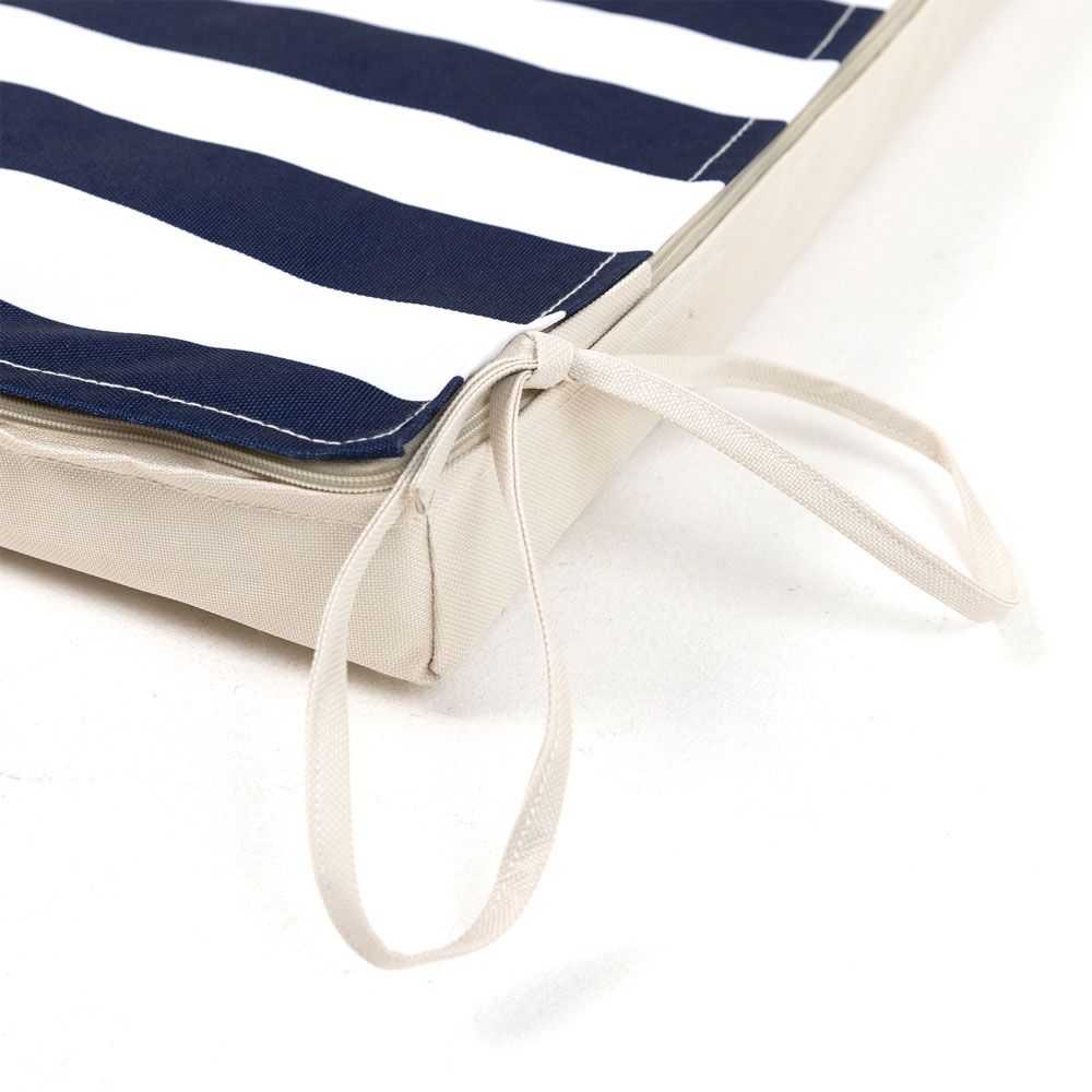 Veeva® Deck Stripe Seat Pad, Navy