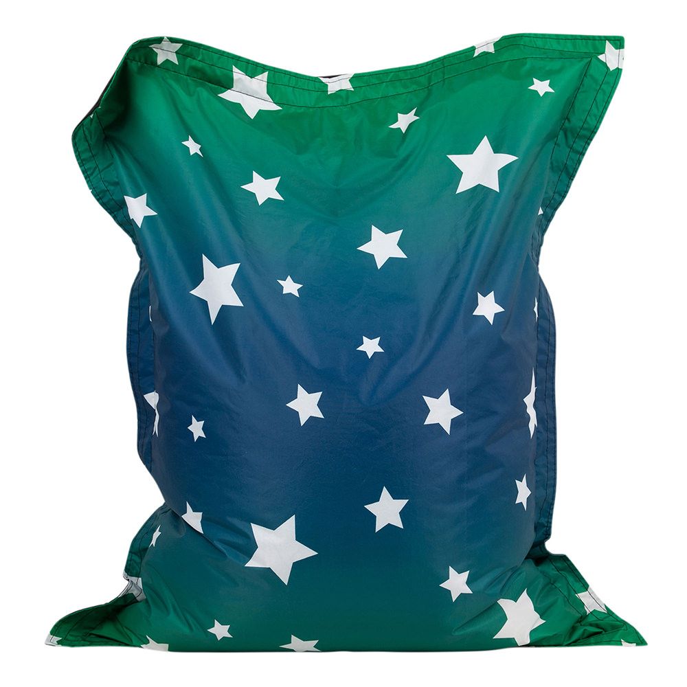 star print UV bean bag