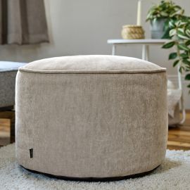 icon® Milano Round Chenille Footstool