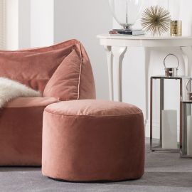 icon® Milano Velvet Pouffe
