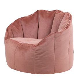 icon® Sirena Velvet Bean Bag Accent Chair
