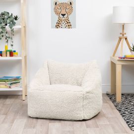 icon® Kids Teddy Fleece Armchair Bean Bag