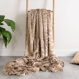 Mink Faux Fur Throw