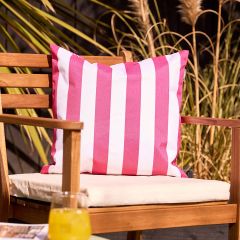 icon® Deck Stripe Indoor-Outdoor Cushion, Pink