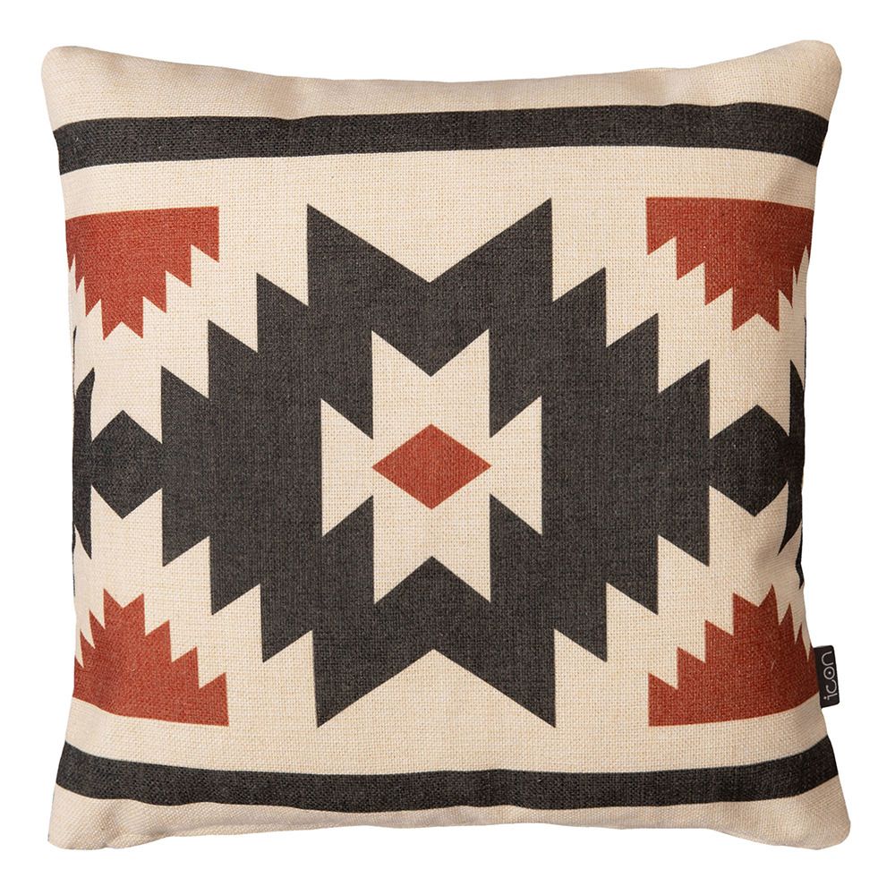 icon® Stripe Print Indoor-Outdoor Cushion, Multicolour