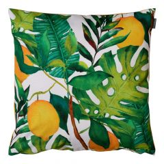 Lemon Leaf Print Outdoor Cushion