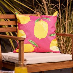 icon® Lemons Indoor-Outdoor Cushion, Yellow
