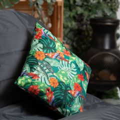 icon® Parrot Indoor-Outdoor Cushion, Multicolour