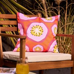 icon® Passionfruit Indoor-Outdoor Cushion, Pink