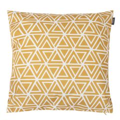 Veeva® Geometric Print Outdoor Cushion, Yellow