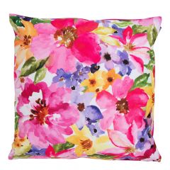 Veeva® Floral Watercolour Print Outdoor Cushion