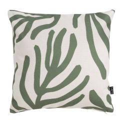 icon® Abstract Leaf Print Indoor-Outdoor Cushion, Multicolour