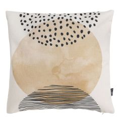 icon® Mono Sunset Print Indoor-Outdoor Cushion, Multicolour