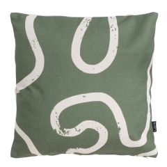icon® Abstract Squiggle Print Indoor-Outdoor Cushion, Multicolour