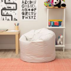 white UV reflective bean bag