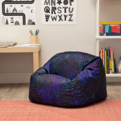 Eden® Kids Glow-in-the-dark Galaxy Bean Bag
