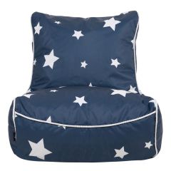 Eden® Glow-in-the-dark Star UV Smile Chair Bean Bag