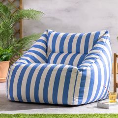 icon® Natalia Striped Woven Armchair Bean Bag