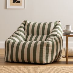 icon® Natalia Striped Woven Armchair Bean Bag