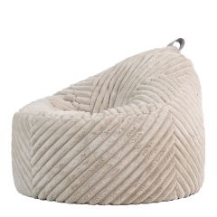 icon® Cocoon Ribbed Faux Fur Chair