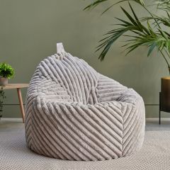 icon® Cocoon Ribbed Faux Fur Chair