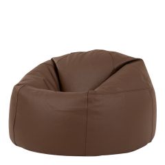 icon® Luciano Classic Real Leather Beanbag