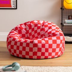 icon® Kingston Checkerboard Water-Resistant Classic Bean Bag