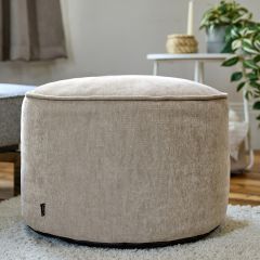 icon® Milano Round Chenille Footstool